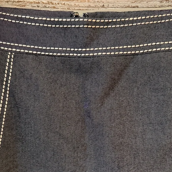 MICHAEL Michael Kors Navy A-Line Skirt - Picture 2 of 5